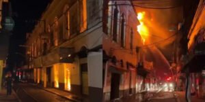 Incêndio em Belém